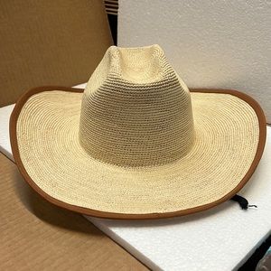 Greenpacha woven cowboy hat. NWT